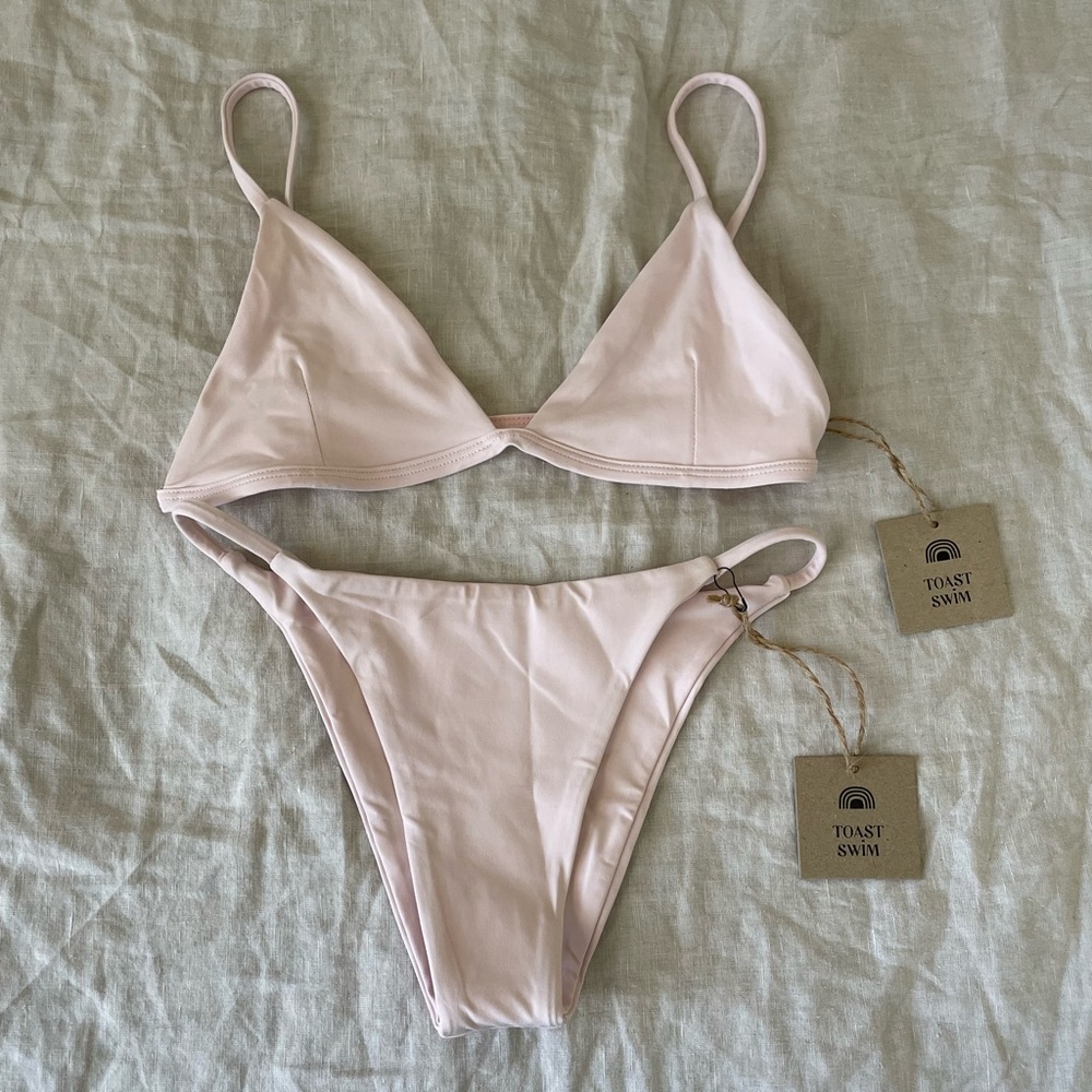 Toast Swim XS Magnolia String Bikini